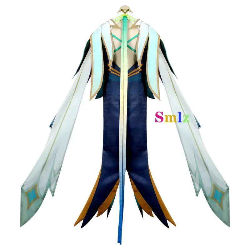 

CyCloud Retainer Косплей Аниме Impact Косплей Облачный фиксатор Женское платье Костюм Парик Очки Костюм для ролевых игр