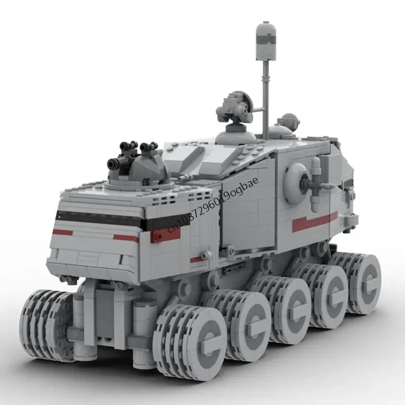 새로운 1408피스 유명 스타 배틀 무비 모크 터보 탱크 자동차 모델 DIY 창의적인 아이디어 어린이 장난감 생일 크리스마스 선물 맞춤 퍼즐