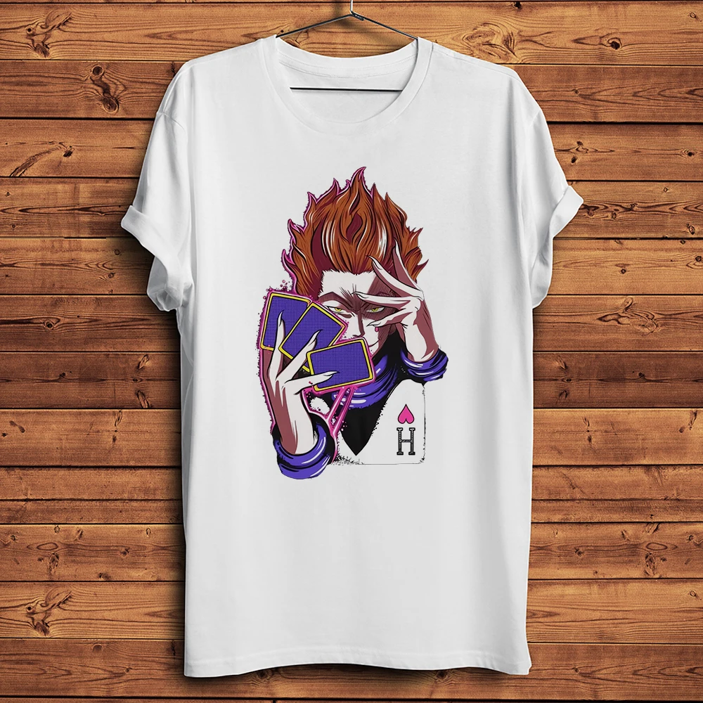 Hunter Hisoka Morow Cool Anime Funny HXH Manga T Shirt Men Short Sleeve Casual TShirt Unisex Daily Breathable Streetwear Tee