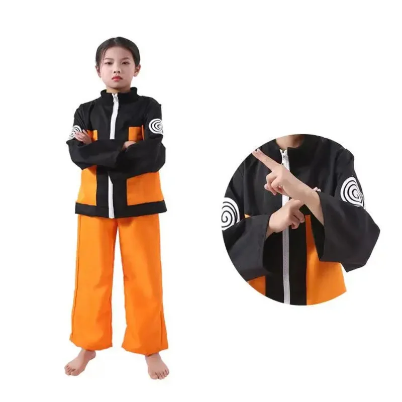 2022 Anime Cosplay Costumes Wig Outfit for Boy Show Suits Japanese Cartoon Costumes Coat Top Pants Kids Hallowen Party Costume