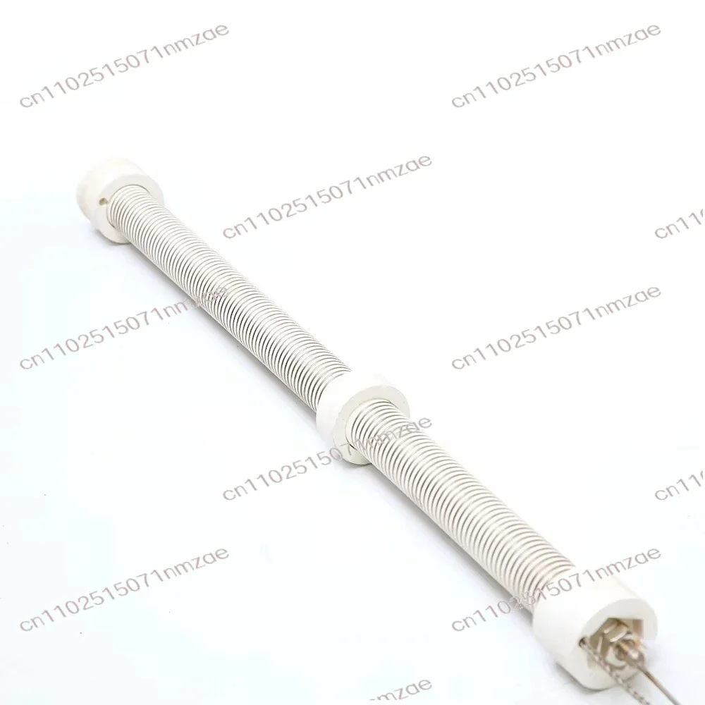 Heating electric radiation tube ceramic bobbin