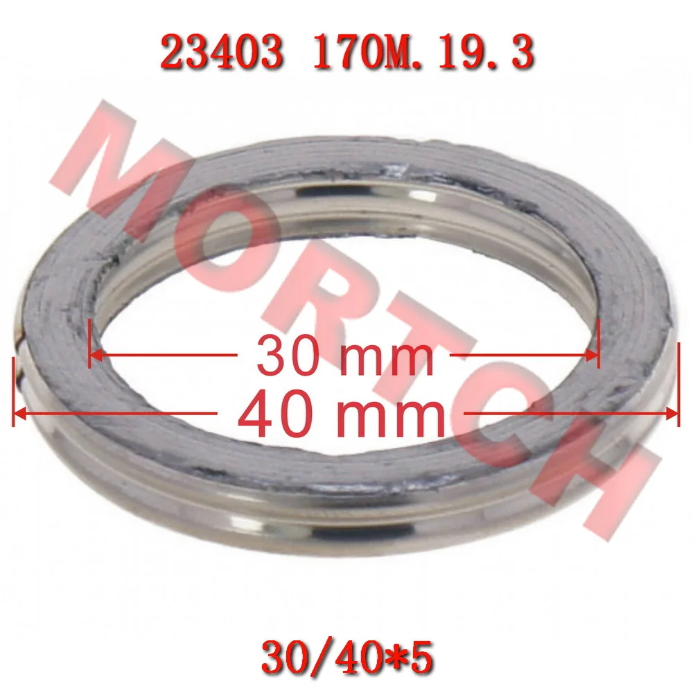 Original Exhaust Gasket 23403 170M.19.3 For Linhai ATV 260 300 400 370 420 750L E2 PROMAX T3b EFI 2B IRS