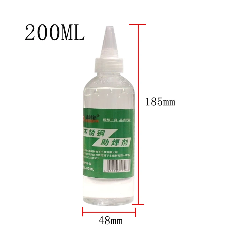 10/30/80/200ml Soldering Flux Liquid Solders Water For Stainless Steel galvanized Sheet/Copper/Iron/18650 Battery Welding