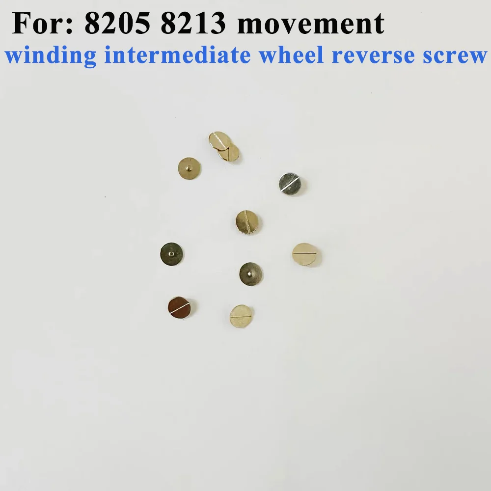 Winding Intermediate Wheel Reverse Screws Watch Accessories Suitable for 8205 8213 Movement Watch Repair Parts