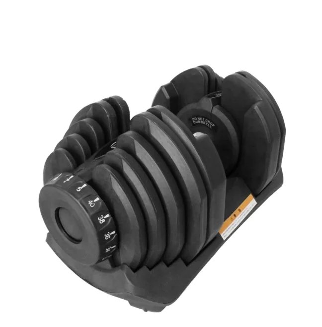 

Adjustable 2.5-24kg 5-52.5lb Dumbbells High Quality Cast Iron & PE for Home Exercise Durable Weight Lifting Equipment