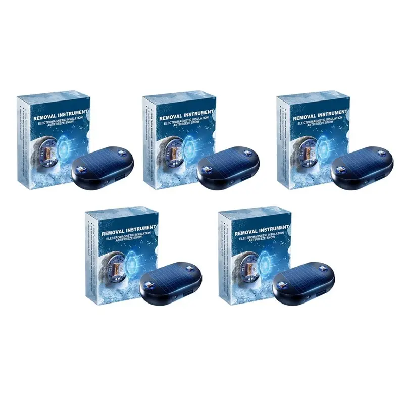 Classy-Car Antifreeze Glass Electric Deicing Device Car Deicer Solar/USB Powered Winter Deicing Device Car Defroster
