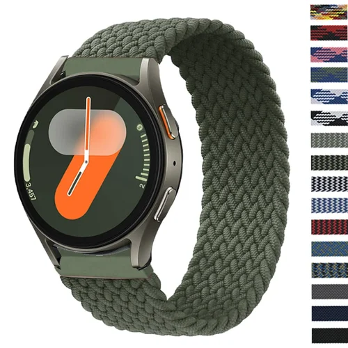 Bucle Solo Trenzado Para Samsung Galaxy Watch 7, Correa De