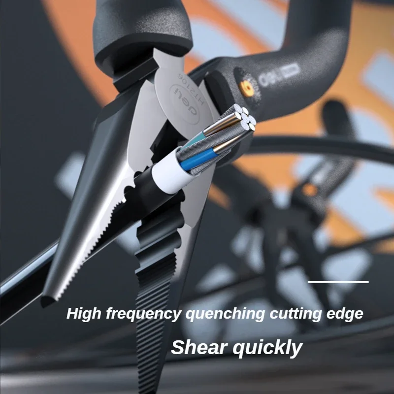 Deli Nuovo set di attrezzi Serie domestica per la casa Cacciavite per uso domestico Chiave a nastro Vice Tape Coltello artistico Prodotto originale grezzo