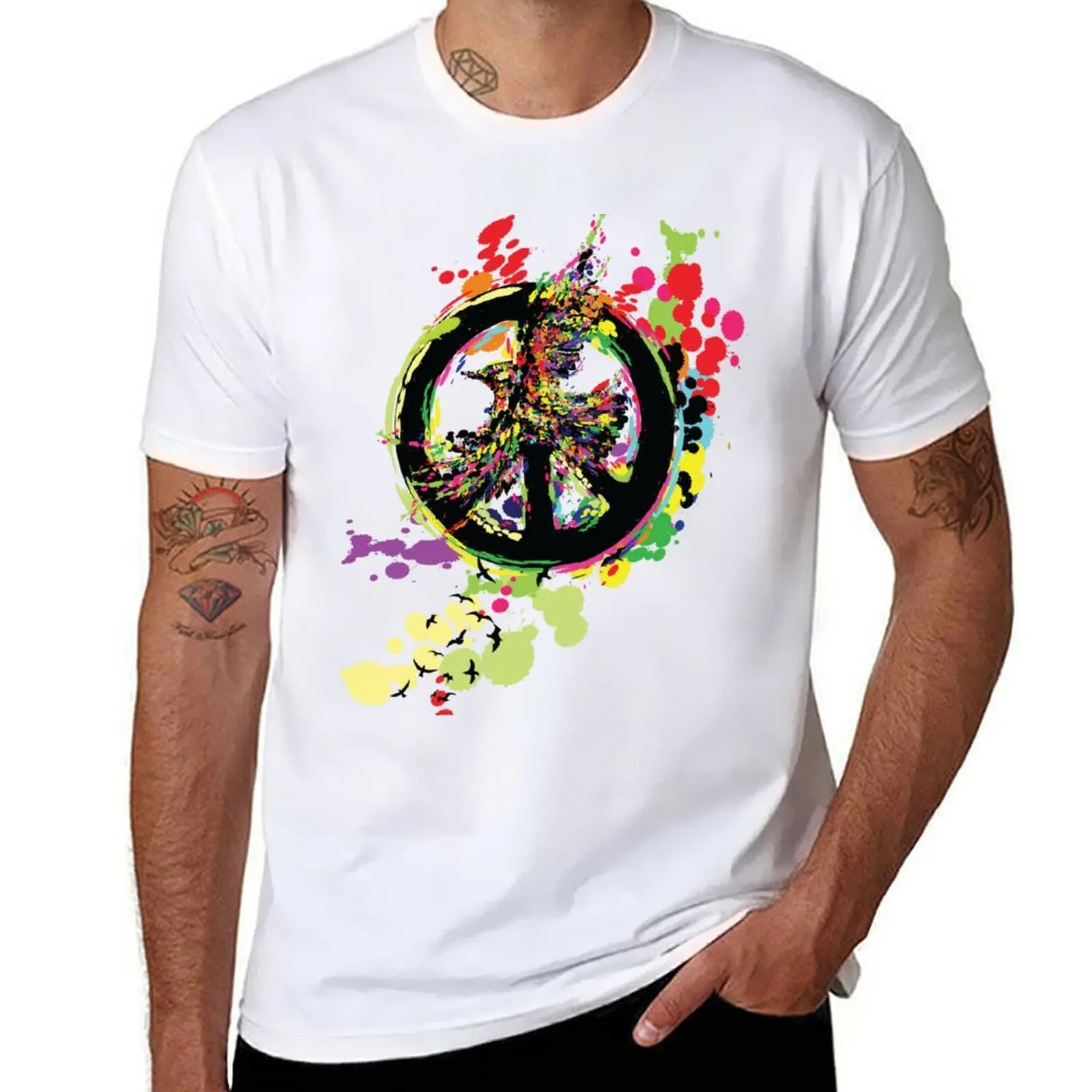

Peace & Peace T-Shirt t shirts for man cotton soft cotton t shirts man 100% T-Shirt