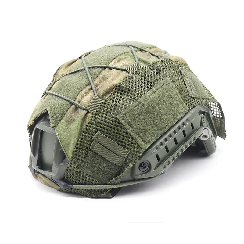 Tactical Camouflage Helmet Cover Combat  Helmet Covers Hunting Wargame Helmets Accessories Cover Cloth for FAST PJ / MH  Helmet