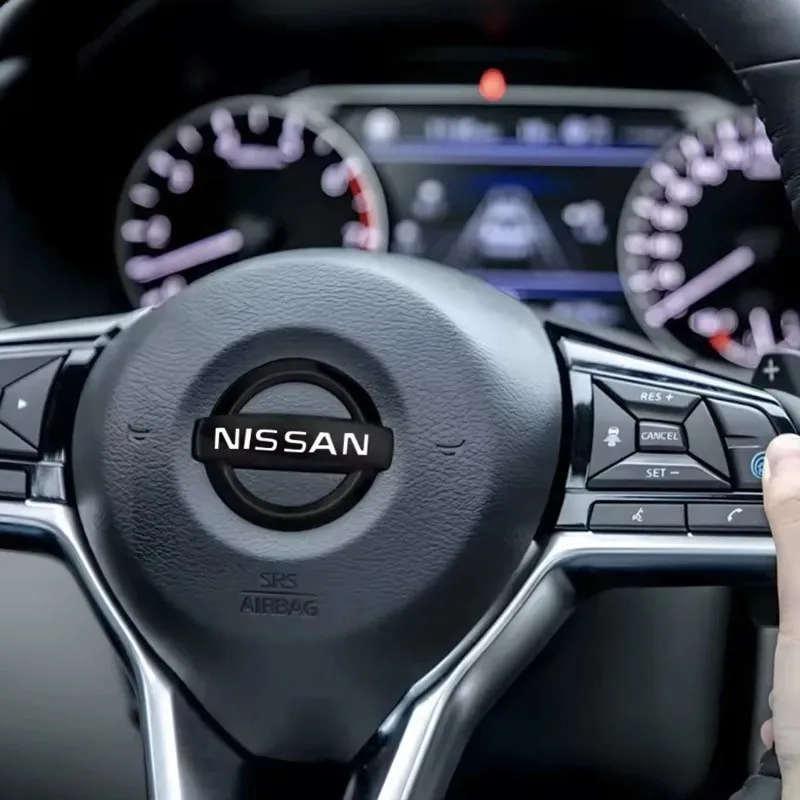 52 مللي متر 56 مللي متر غطاء عجلة توجيه سيارة ملصق شعار شعار لنيسان X-trail قاشقاي ملاحظة جوك سنترا باترول نافارا ميكرا