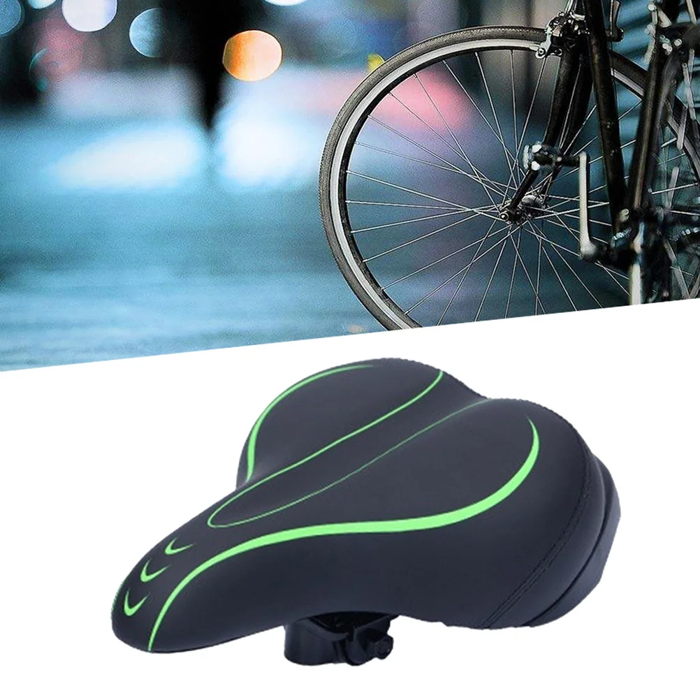 1 قطعة مقعد دراجة مريح سميكة امتصاص الصدمات السرج تصميم مريح يناسب الطريق الجبلية للطي دراجة الدراجات استخدام #2