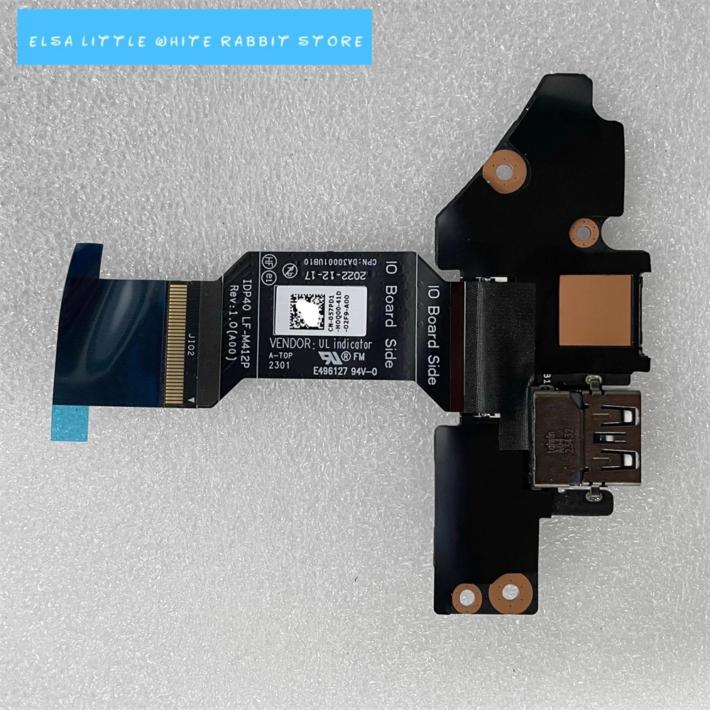FOR Alienware X14 R2 USB SD CARD READER BOARD W CABLE LS-M412P 0HFDTG
