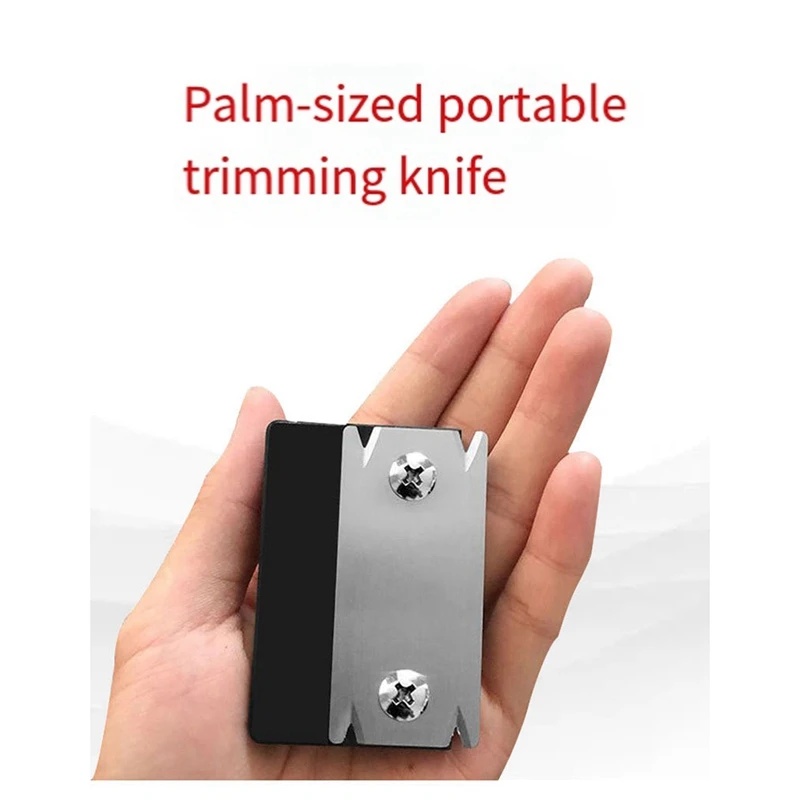 Edge Trimmer Portable Trimmer Wood Chamfering Fillet Scraper Board Deburring Tool Trimming Knife Woodworking Edge Corner Planer