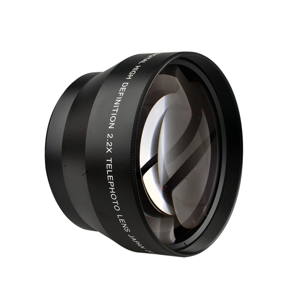 QWE-67Mm 2.2X Universal Teleconverter Lens 18-135 Focus Segment Telephoto Lens Multilayer Coating Digital SLR Camera Parts