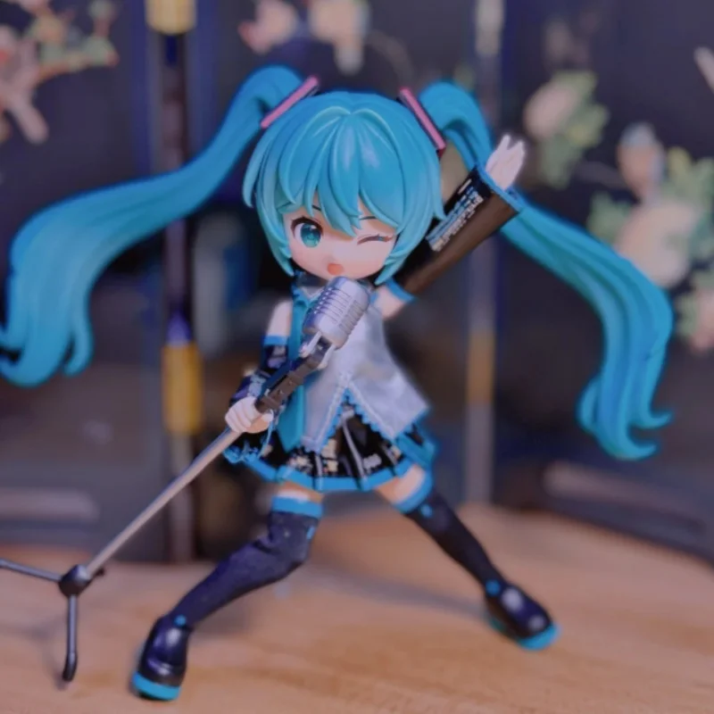 Neue Original Blokees 14 cm Hatsune Miku Encounter Edition Bjd Anime Action Figure Montage Modell Sammeln Spielzeug Geschenke