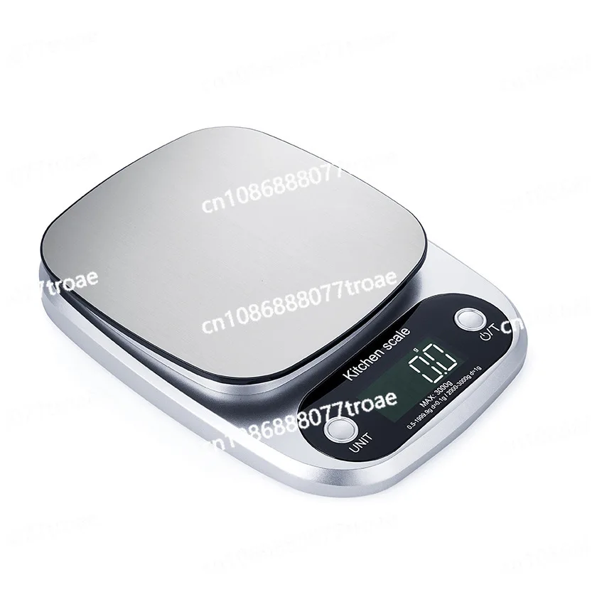 New household kitchen 0.1g stainless steel precision electronic scale for food