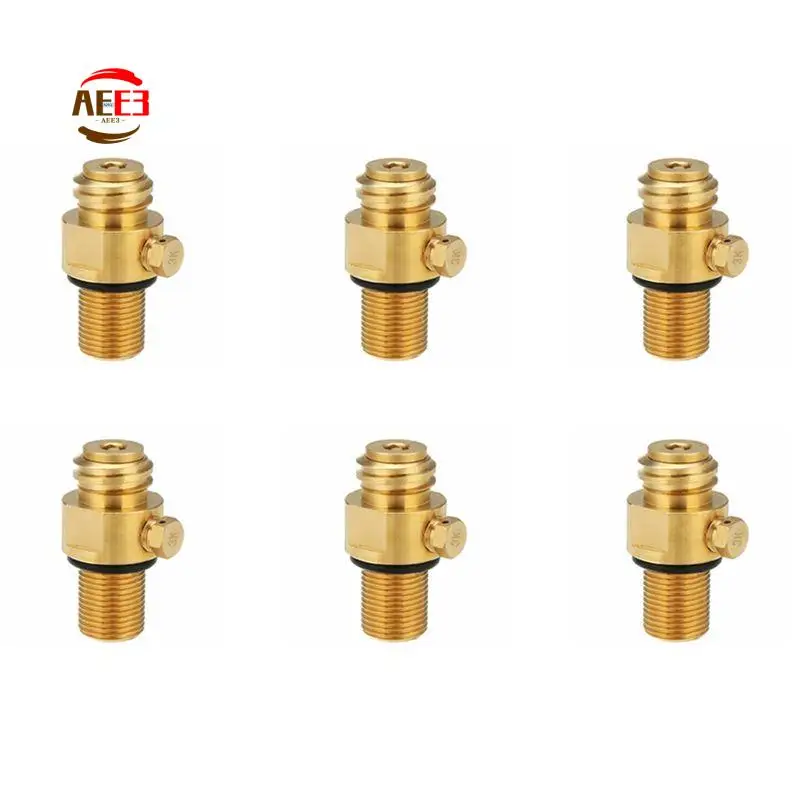 AEE3-6X M18X1.5 Refill CO2 Valve Adapter Thread Converter Replacement For Sodastream