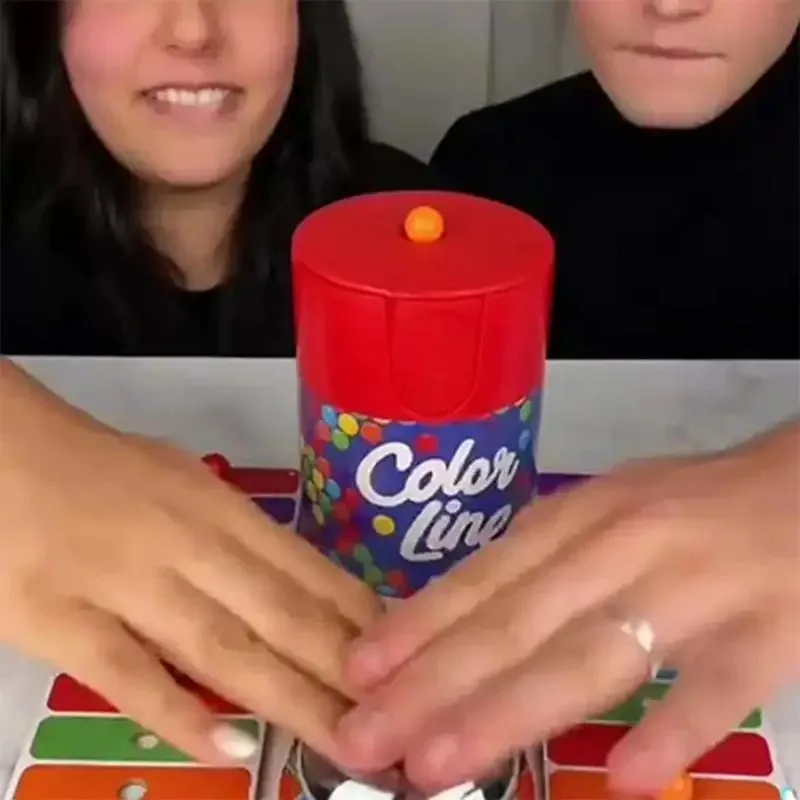 ! ! لعبة Color Line Bingo Fast Bead Grabbing للاعبين مع أجراس مثيرة وألعاب استراتيجية مضحكة مثالية للأطفال والكبار
