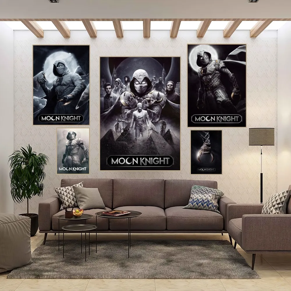 Moon Knight Poster Home Room Decor Aesthetic Art Wall Painting Stickers