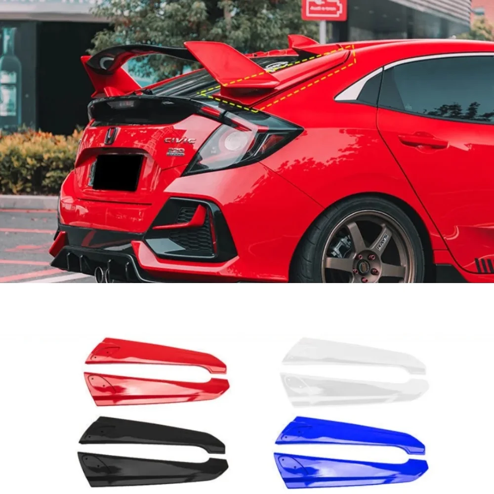 Carbon Fiber Rear Roof Spoiler Wing Lip for Honda 10th civic TYPER Tail 2014 2015 2016 2017 2018 2019 2020 Hatchback