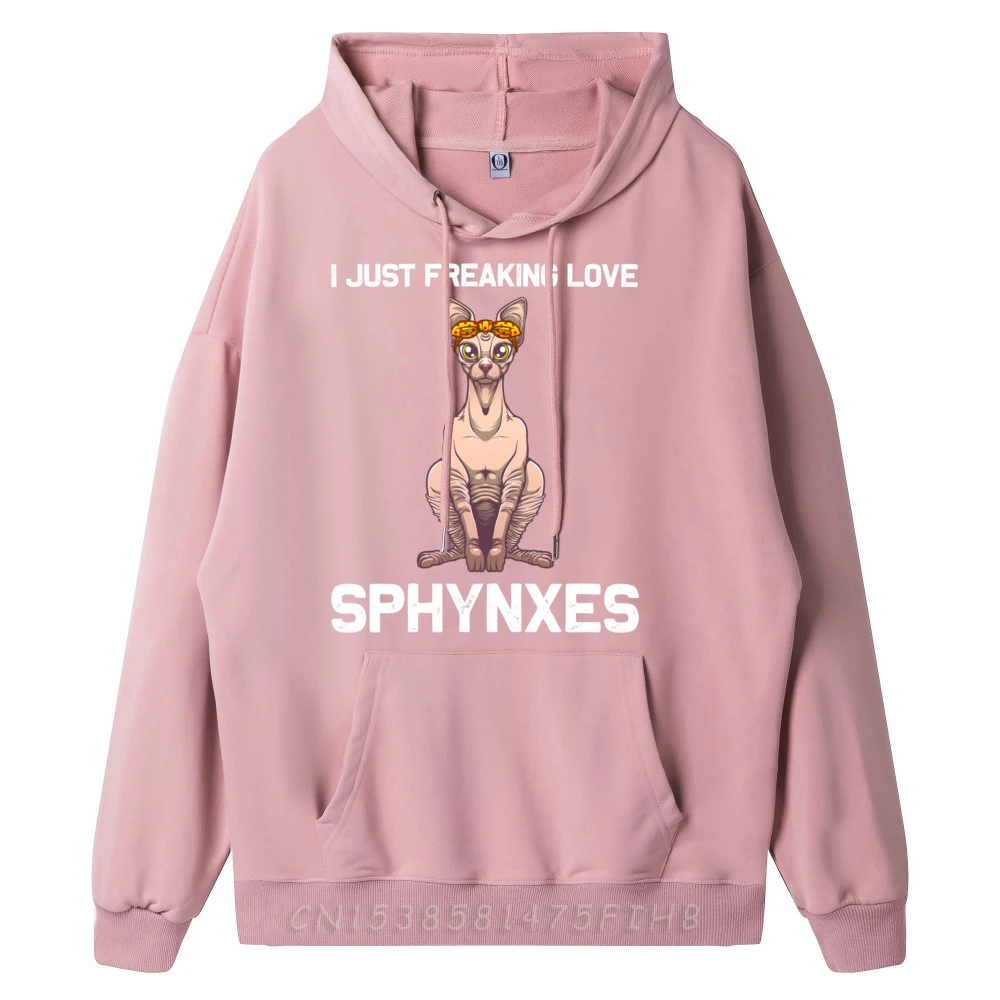 Sphynx Pullover pria tanpa rambut, Pullover Pria Mode Korea, Sphynx pemilik kekasih kucing tanpa rambut, Motif