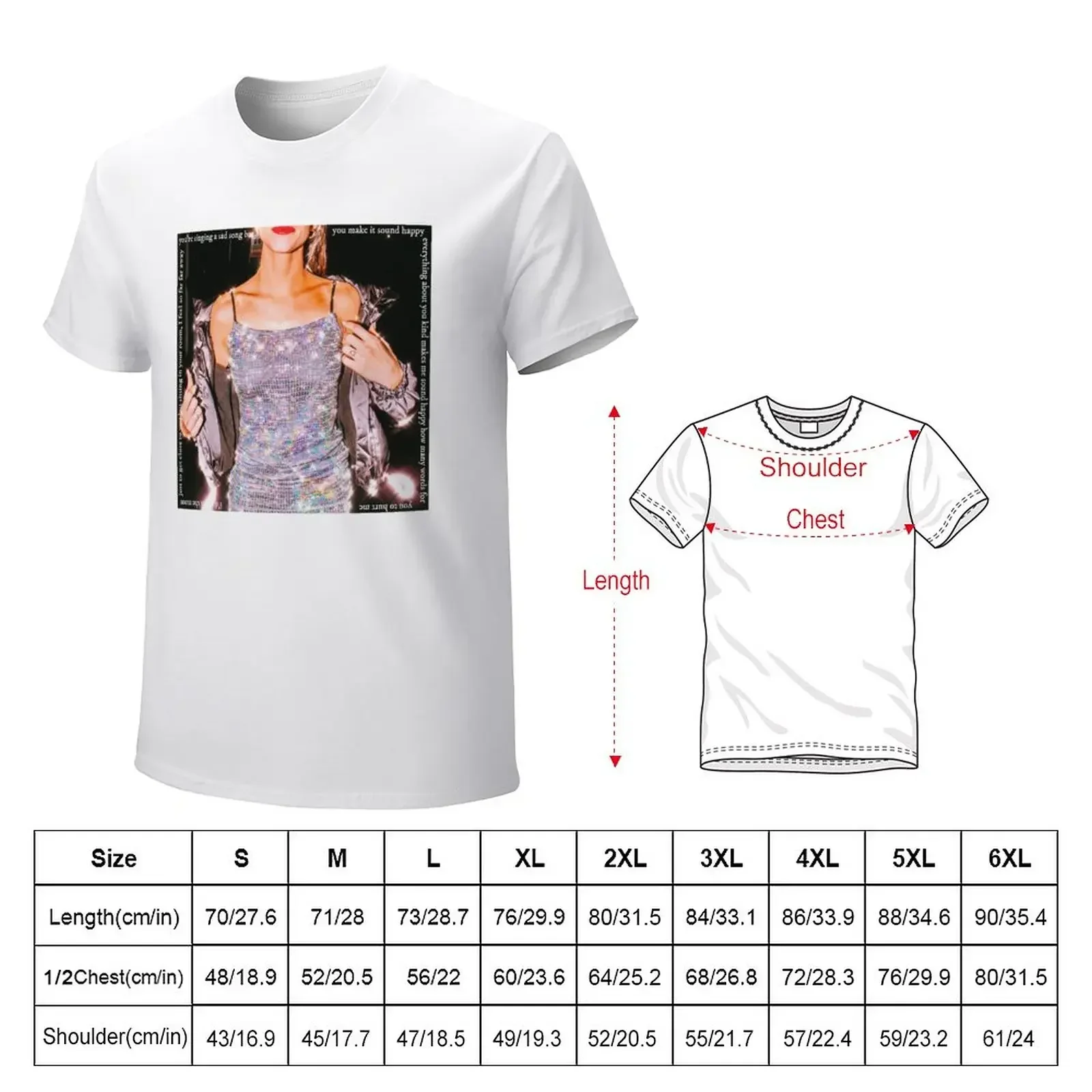 Tini Stoessel Glowing T-Shirt plus sizes plain vintage workout shirts for men