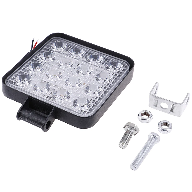 4 Inch 48W LED Work Light Truck OffRoad Tractor Spot Lights 12V 24V Square