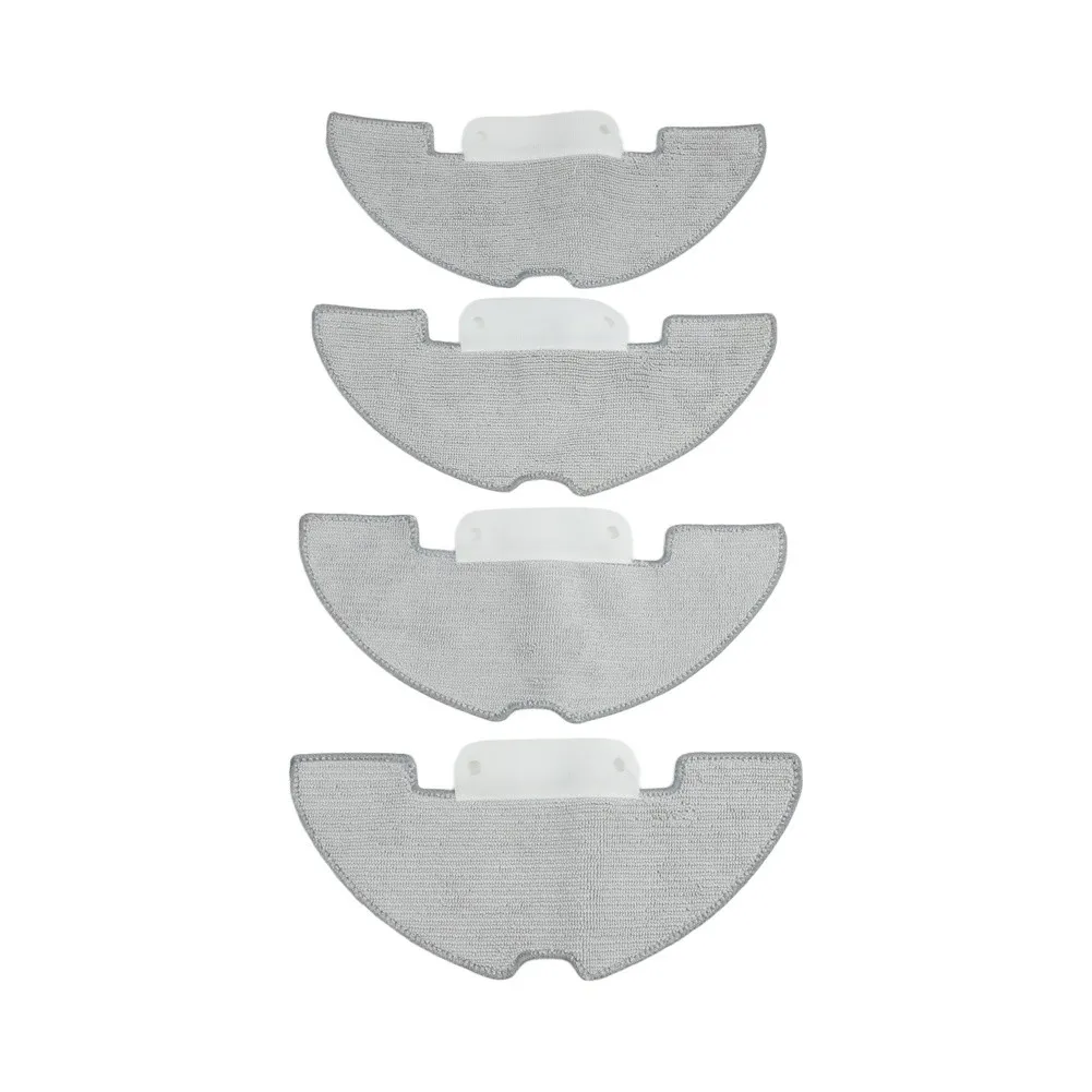 Robotic Mopper Refills Robot Vacuum Mop Pads Seamless Attachment Design Replacement Mop Cloths For Cleaning Robot