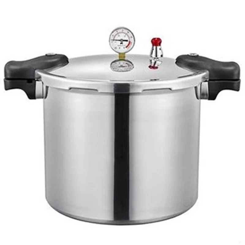 23L قدر الضغط الألومنيوم سميكة واقية من الانفجار وعاء الطبخ السريع لمواقد الغاز، مواقد السيراميك الكهربائية