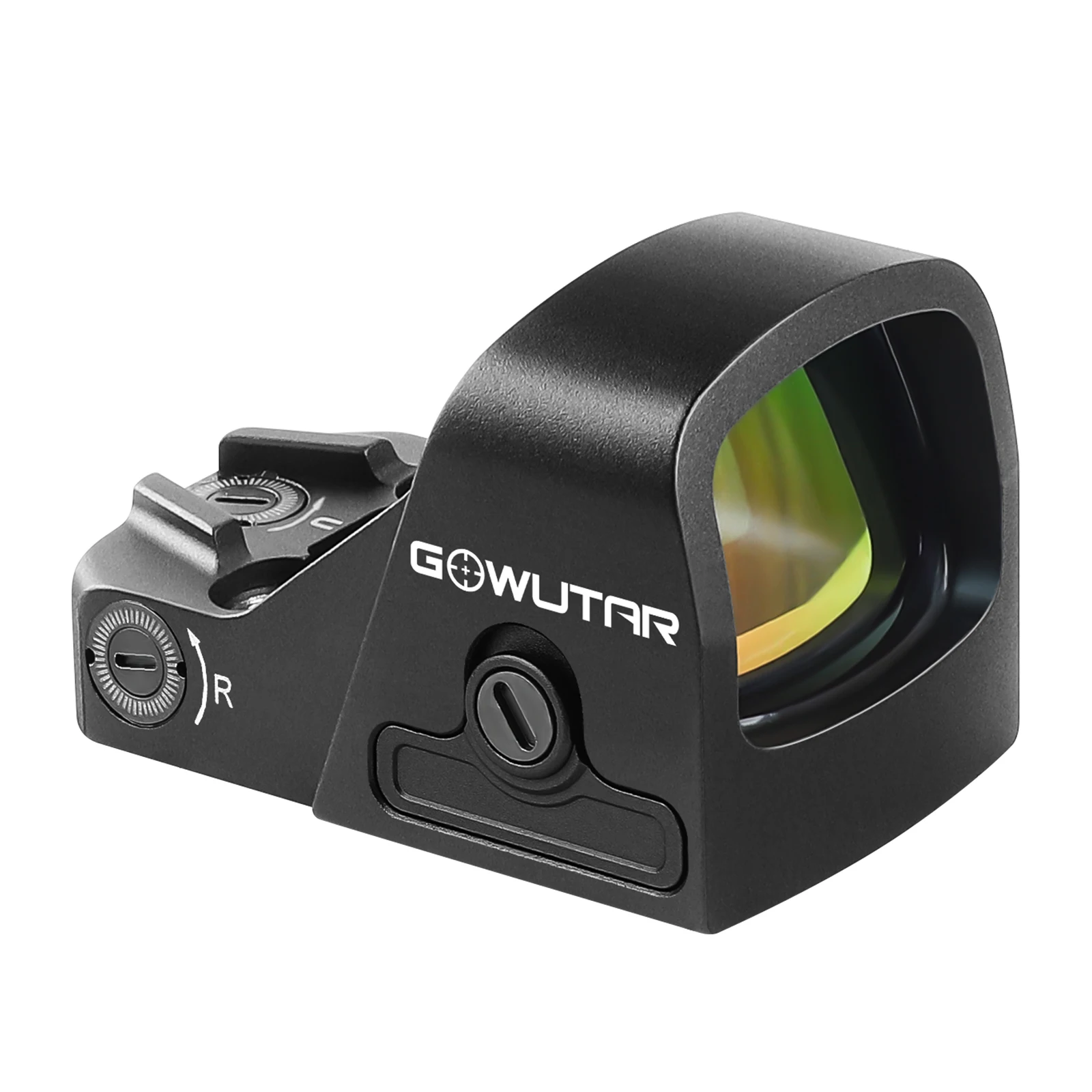 

GOWUTAR HHC17R Red Dot Sight for RMSc/407k/507k Footprint - 3MOA Shake Awake Reflex Sight Optic with Side-mounted Battery