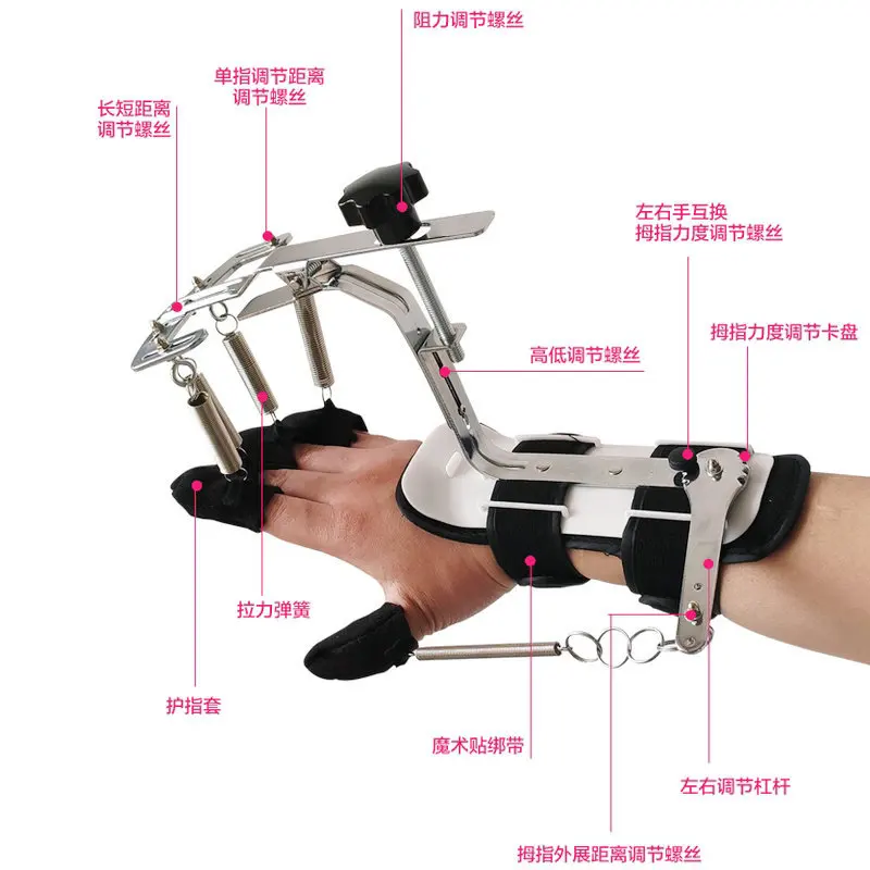 Wrist Hand Finger Dynamic Orthosis Physio Rehabilitation Training Corrector Medical Finger Wrist Orthosis Support Devices
