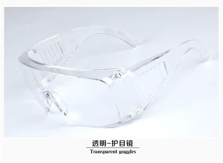 New Clear Vented Safety Goggles Eye Protection Protective Lab Anti Fog Glasses