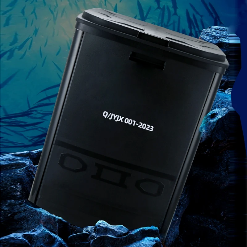 2025Macchina per l'alimentazione Loach completamente automatica ad alta velocità, attrezzatura di grande capacità specifica per stagni di pesci acquacoltura