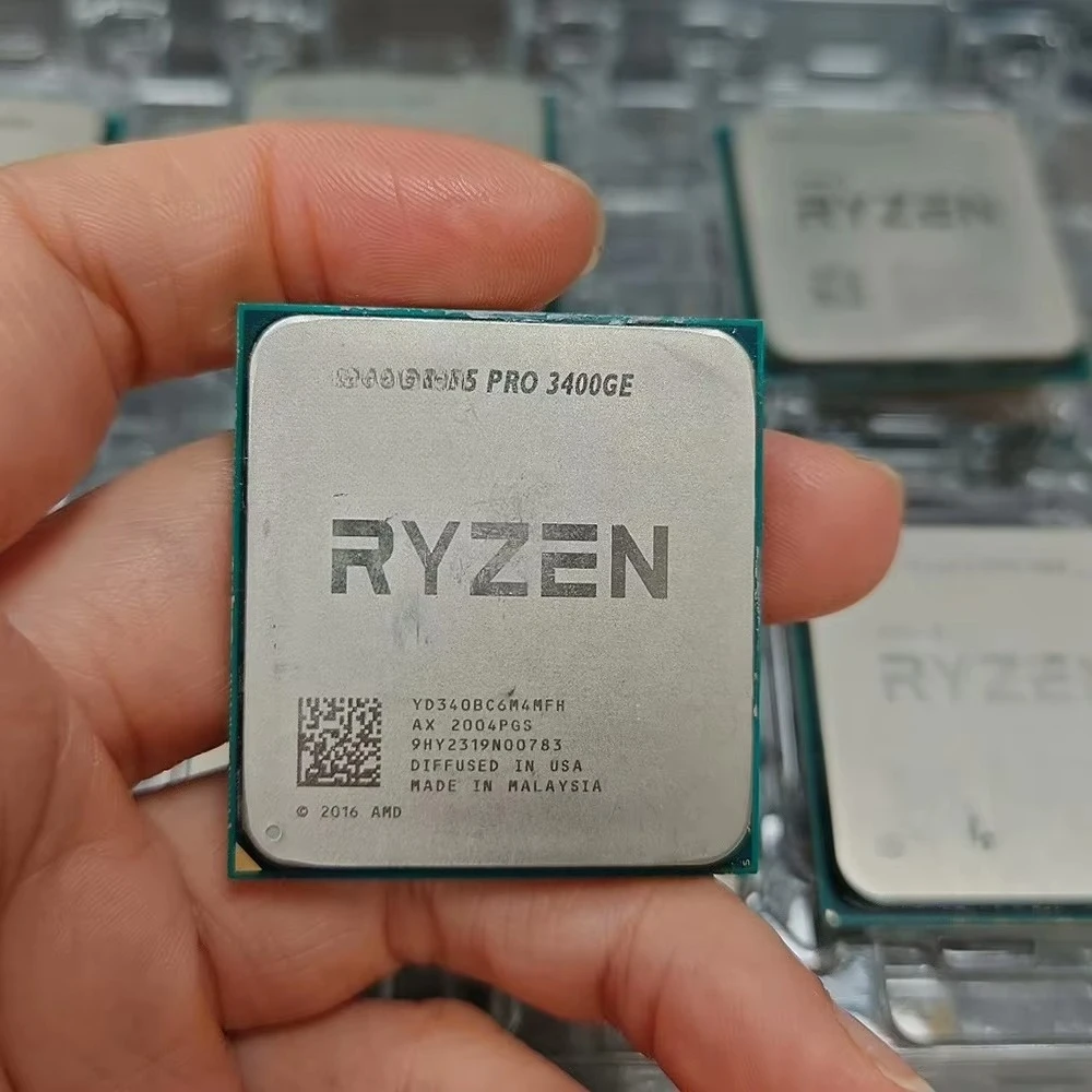 Ryzen 5 PRO 3400GE 3.3GHz 4-core 4MB High-speed Cache 35W Socket AM4 Central Processor