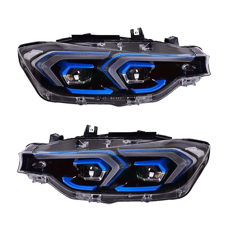 

2 Pieces LED Front Lamp for 3 Series 320i 325i 330i F30 F35 Front Lights 2012 2019 Headlight Upgrade Head Lamp