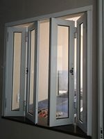 Folding Window Coating Aluminium Windows Sound and Heat Insulated Interior Kitchen Double Glazed Bi Fold Sliding Window Custom