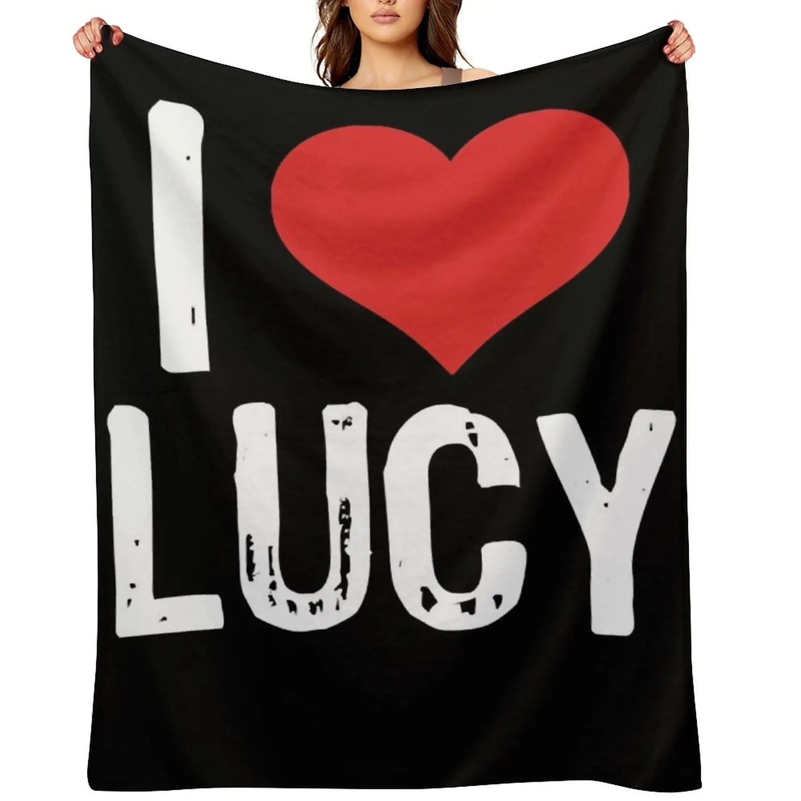 

Mens Funny I Love Lucy Have You Heard Throw Blanket Thermal Plaid Stuffeds Beautifuls Blankets