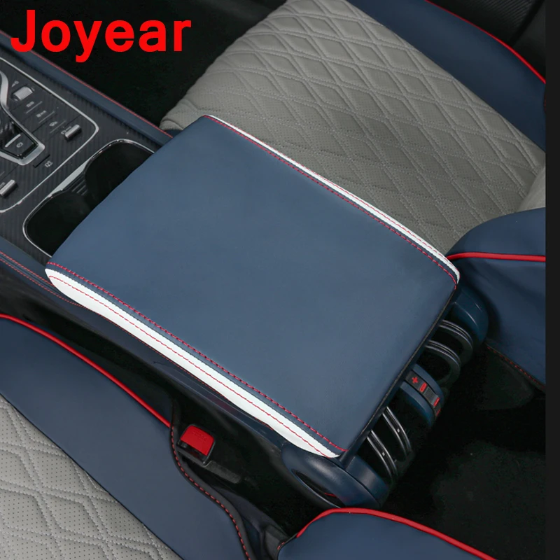 

For BYD Atto 3 Yuan Plus EV 2021-2022 Car Scratch-resistant Wear-resistant Armrest Cover Leather Protect Interior Accessories