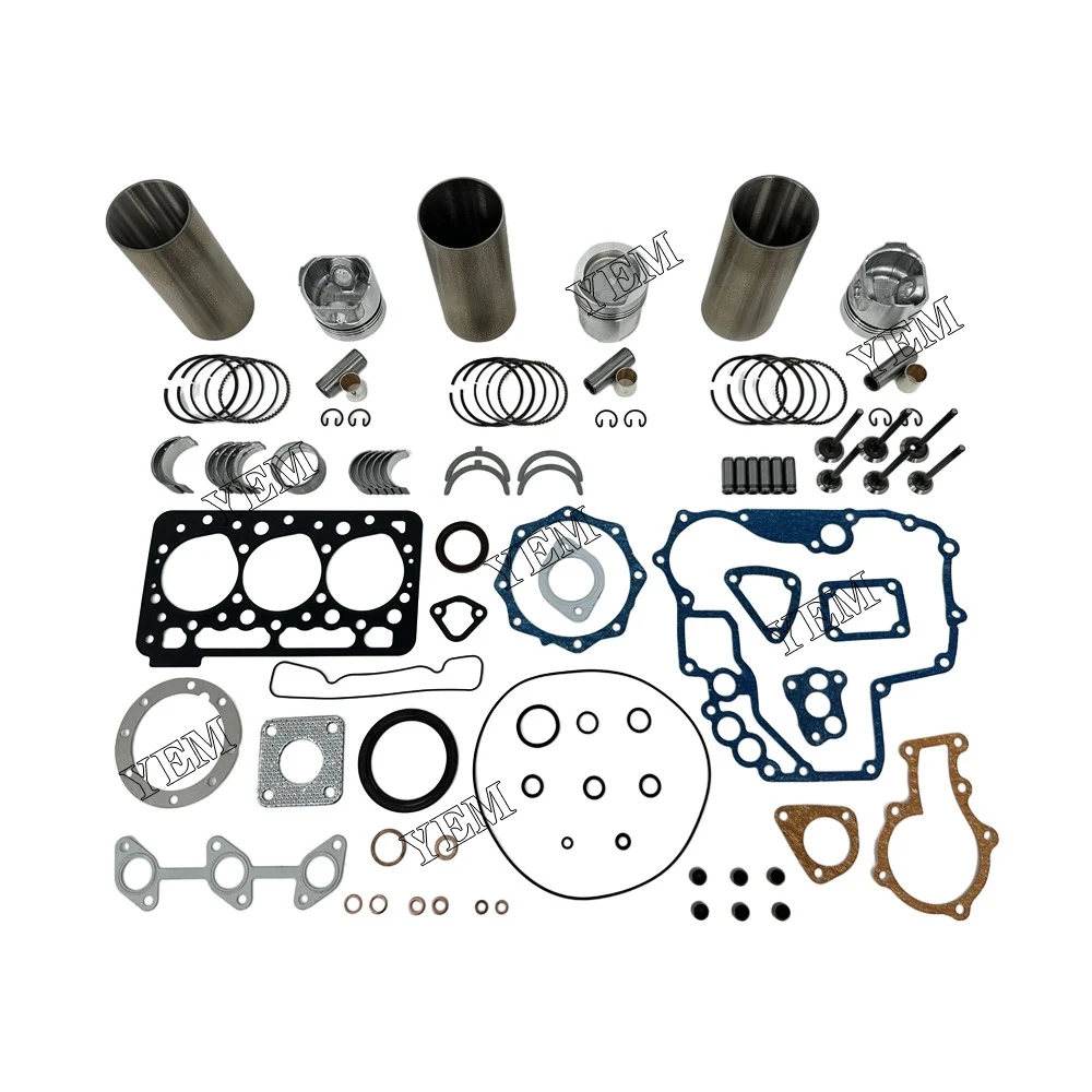 For Kubota WG750 Overhaul Kit With Bearing Set Eninge Parts