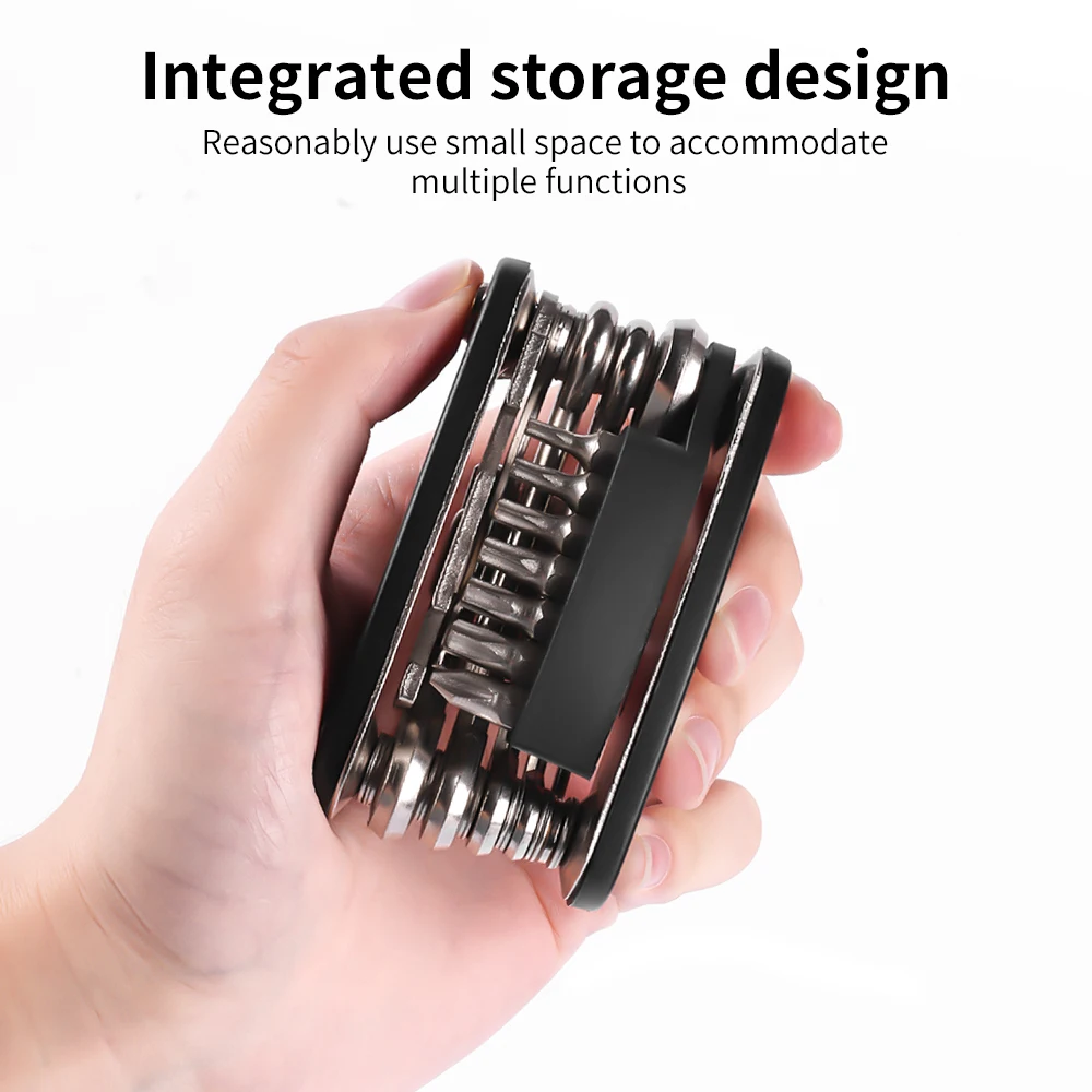 21 في 1 دراجة هوائية جبلية قابلة للطي أداة متعددة مفتاح العزم الجبلية مفك البراغي أدوات إصلاح الدراجة أدوات دراجة متعددة الوظائف