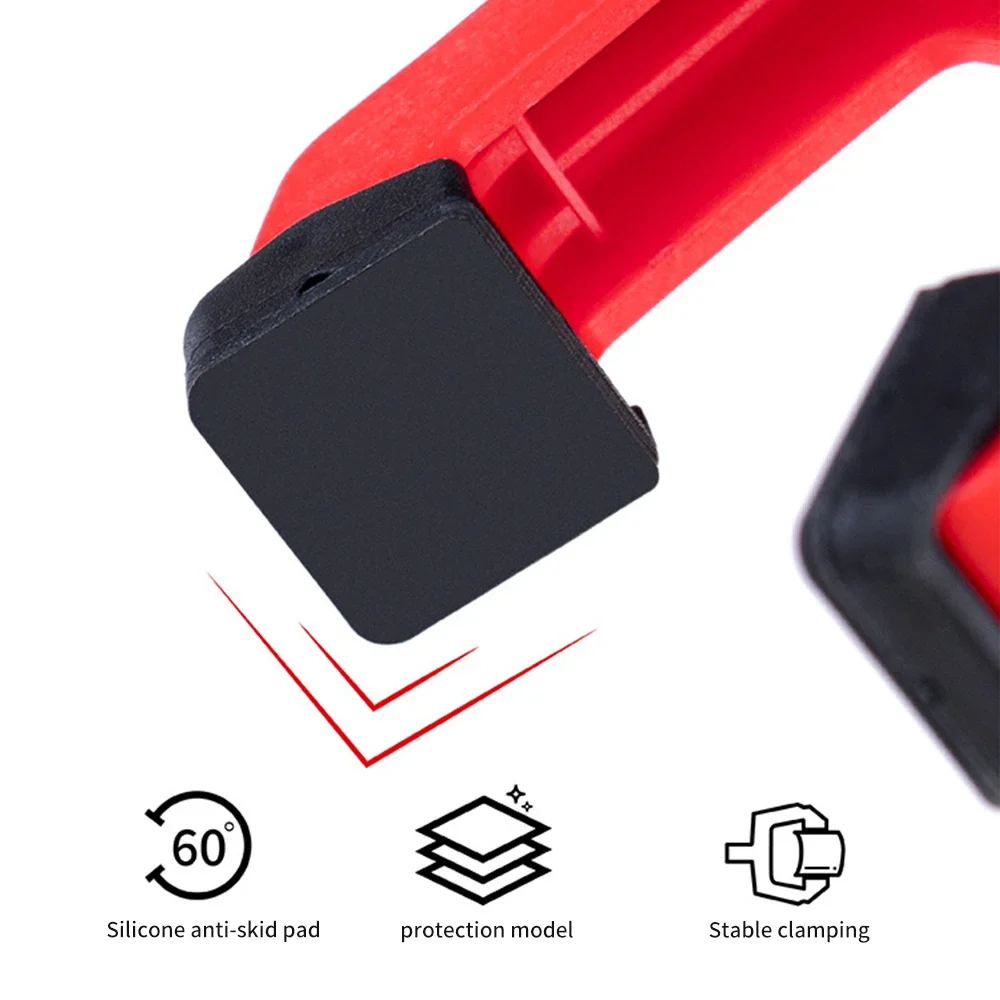 2/4/20 Stuks Naadloze Extra Klemmen Met Siliconen Anti-Slip Pad Model Gereedschap Kit Fit voor Hobby Model Craft Diy Accessoires