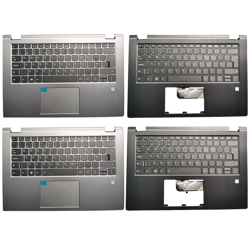 

New UK Keyboard For Lenovo YOGA 530-14 530-14IKB 530-14ARR With Palmrest Upper Cover Case