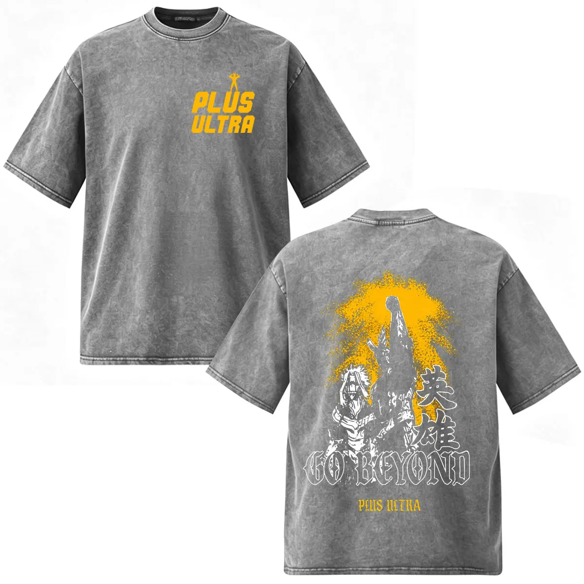 Camisetas de Anime My Hero Academia All Might para hombre y mujer, ropa de moda, camisetas Vintage, camisetas informales de manga corta de gran tamaño