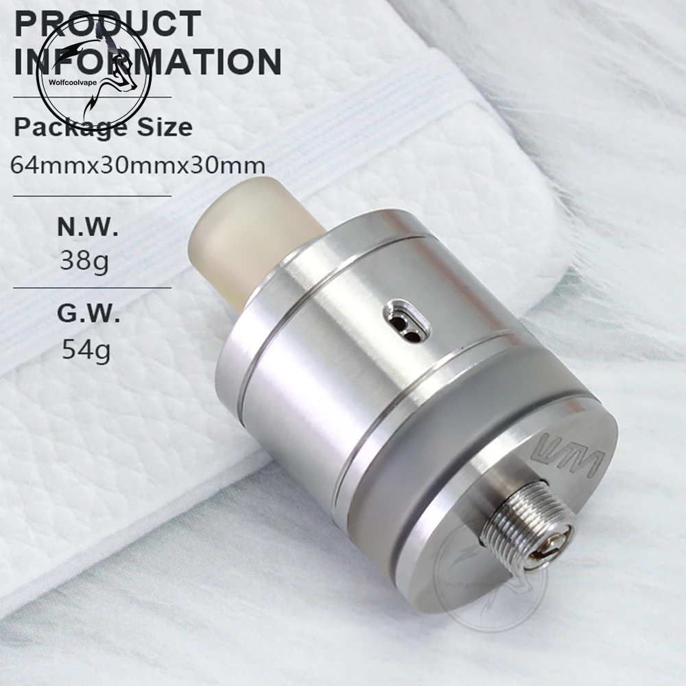 Nextiny Wolfcoolvape RDTA 3.5 22 atomizer tank for coils & atomizers - gallery image 5