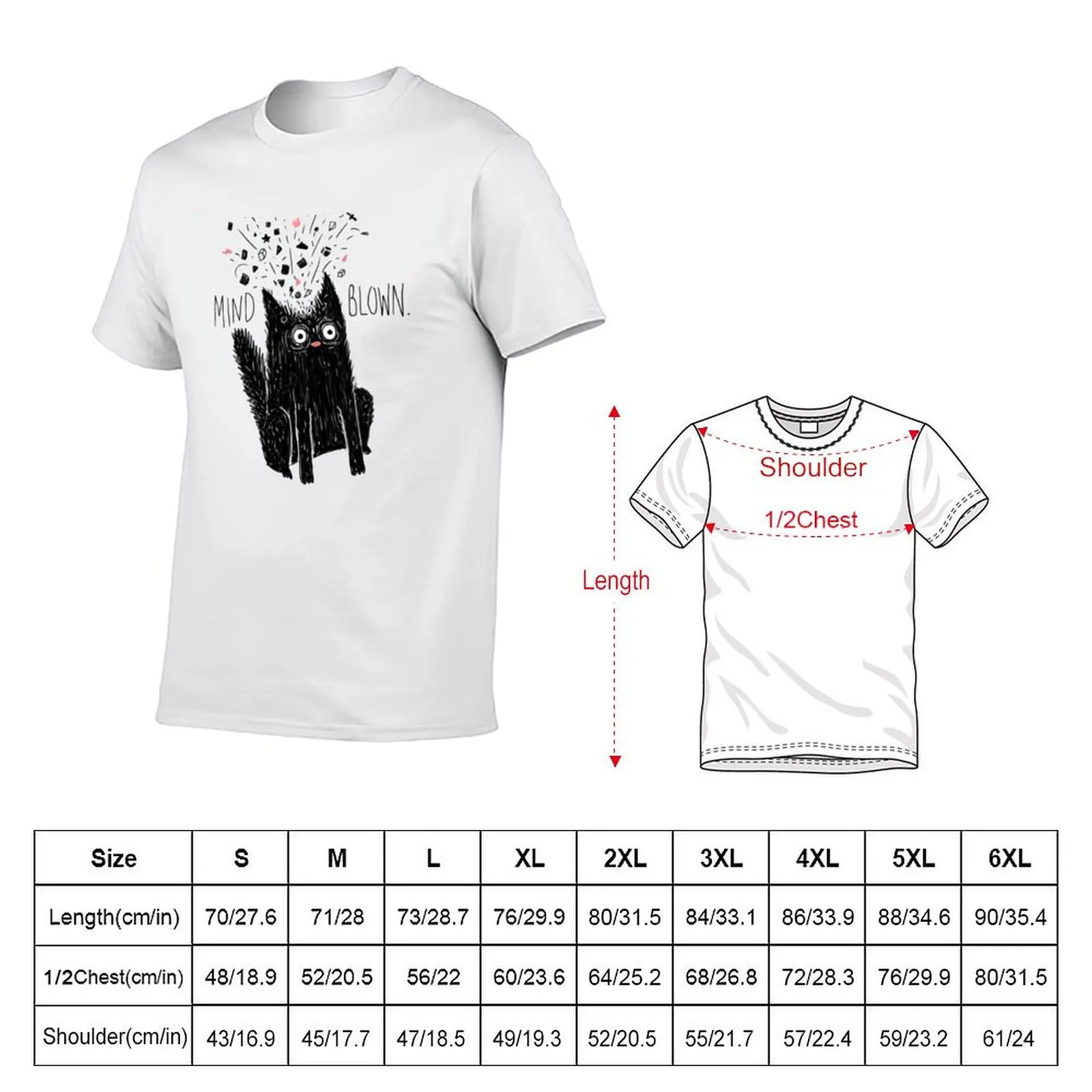 MIND BLOWN. T-Shirt Independence Day Short Sleeve T-Shirt