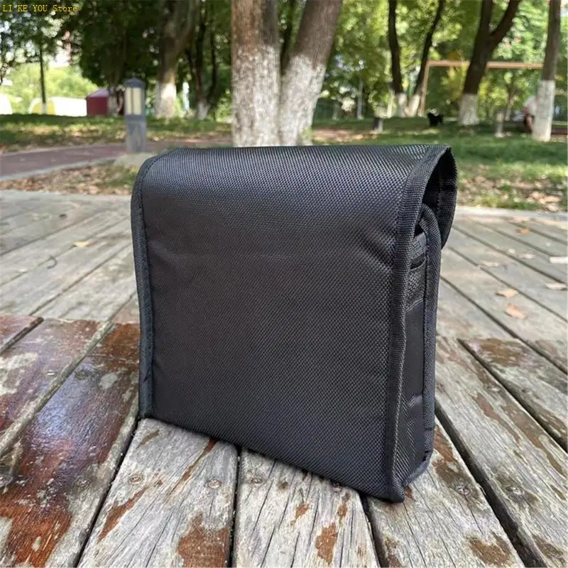 W3JE Shock Absorbing Bag for 50mm Binoculars Carrying Case for Outdoor Exploration
