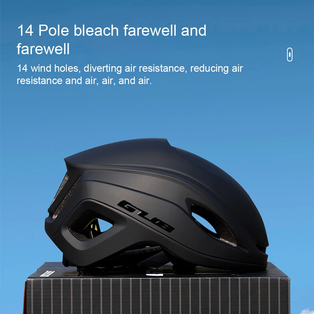 

Bike Helmet Cycling Helmets Professional Unisex Mips Hat Male Breathable Lightweight Outdoor Hiking Sport Black