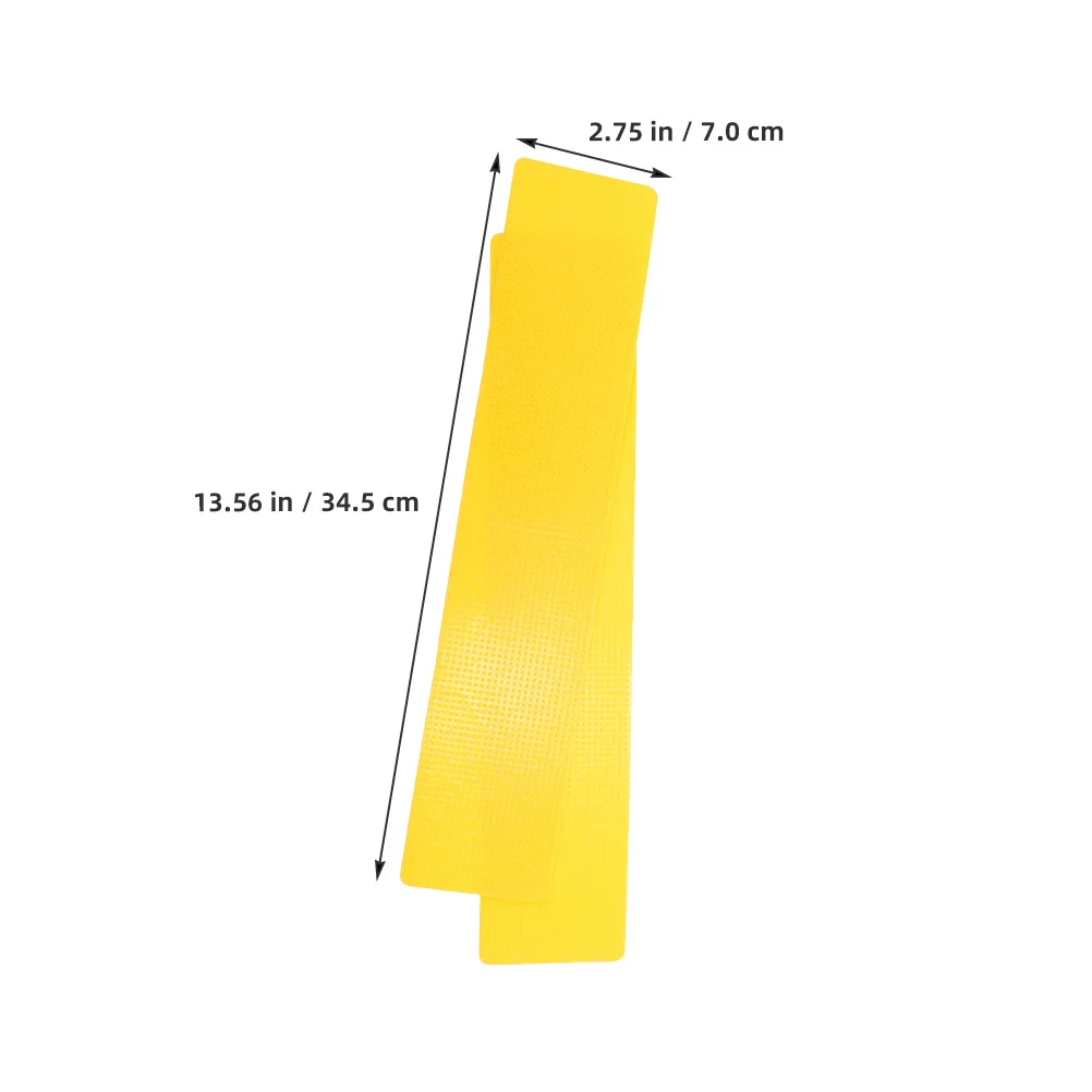 15 قطعة من علامات ملعب التنس، معدات الحدود، وضع دقيق، مقاوم للطقس، عالي التباين للرياضات الخارجية