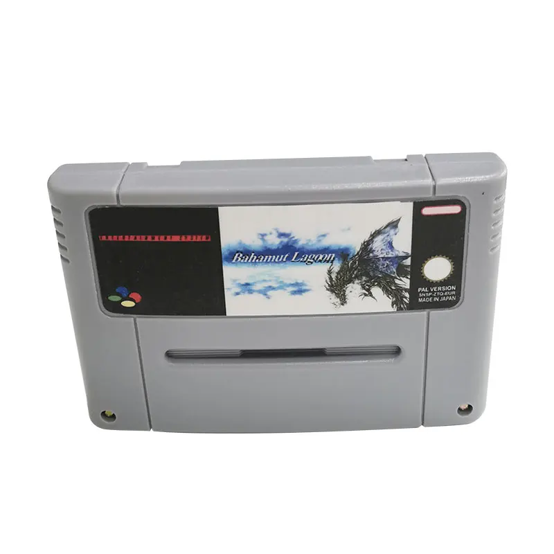 Видеоигра для Bahamut Laguna SFC игровой Картридж для 16-битной Super Famicom Super NES SFC классической игровой консоли-PAL европейской версии